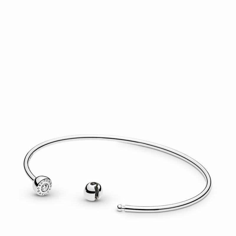 Pandora ESSENCE Silver Open Bangle Silver Egypt AH8462017